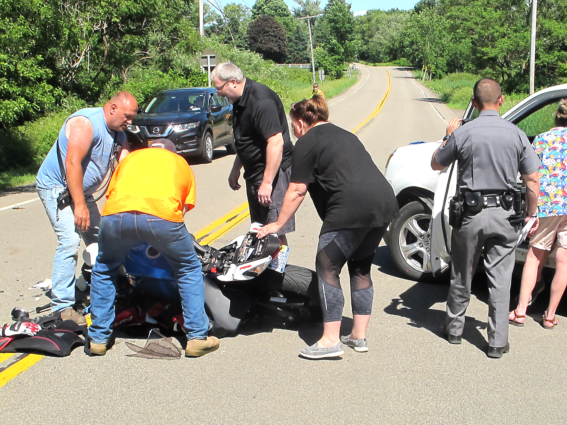 Motorcyclist flown to hospital following crash | News, Sports, Jobs ...